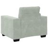 vidaXL Sofa Chair Light Grey 100x78x80 cm Velvet