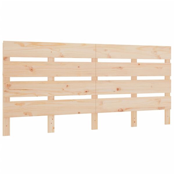 vidaXL Headboard 180x3x80 cm Solid Wood Pine