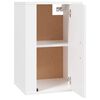vidaXL Wall Mounted TV Cabinet White 40x34.5x60 cm