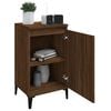 vidaXL Bedside Cabinets 2 pcs Brown Oak 40x35x70 cm Engineered Wood