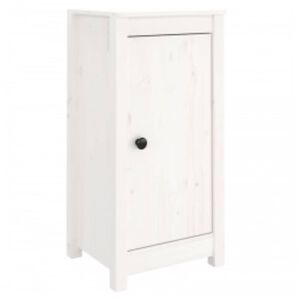 vidaXL Sideboards 2 pcs White 39x35x80 cm Solid Wood Pine