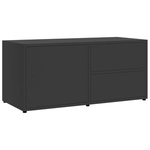 vidaXL TV Cabinet Grey 80x34x36 cm Engineered Wood