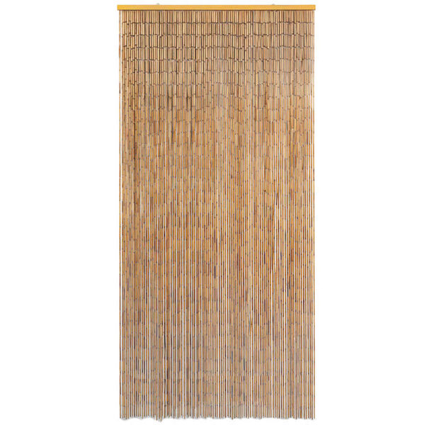 vidaXL Insect Door Curtain Bamboo 100x220 cm