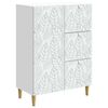 vidaXL Sideboard White 66 x 34.5 x 90 cm Engineered Wood