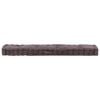 vidaXL Pallet Floor Cushion Cotton 120x40x7 cm Anthracite