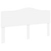 vidaXL Headboard White Engineered wood