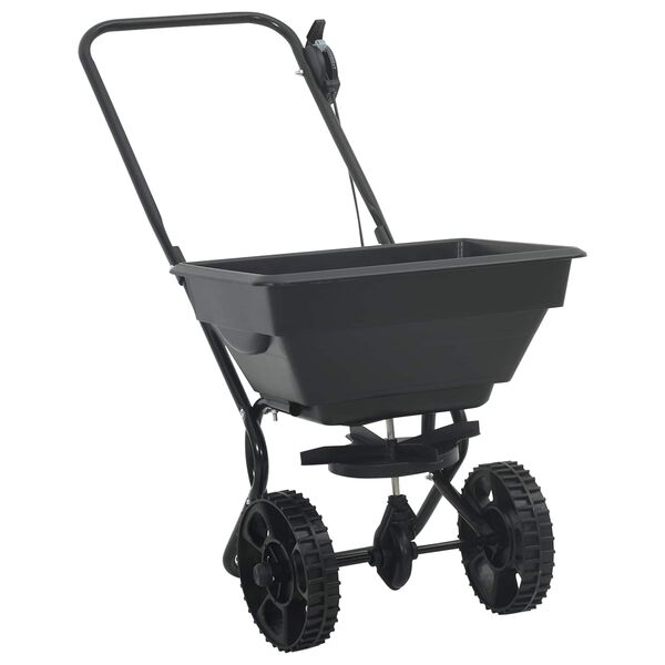 vidaXL Spreader Black 82 x 46 x 75 cm PVC and Steel