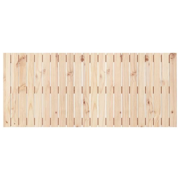 vidaXL Wall Headboard 140x3x60 cm Solid Wood Pine