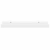 vidaXL Picture Frame Ledge Shelves 2 pcs White 40x9x3 cm MDF