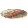 vidaXL Round Table Top 40 cm 25-27 mm Solid Reclaimed Wood