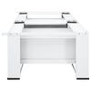 vidaXL Double Washing and Drying Machine Pedestal with Drawers White