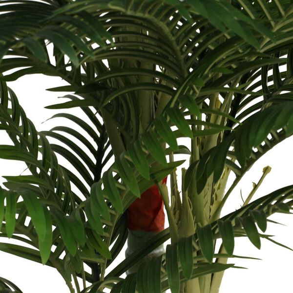 vidaXL Artificial Palm Tree with 3 Trunks Green 180 cm PP