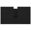vidaXL Bathroom Basin Cabinet Black 60x34.5x60 cm