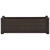 vidaXL Garden Raised Bed PP Mocha 100x43x35 cm