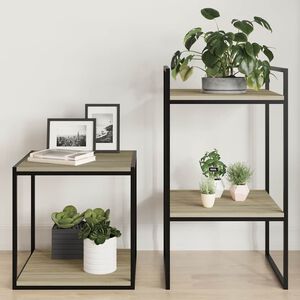 vidaXL Bookshelf Boards 4 pcs Sonoma Oak 40x40x1,5 cm Engineered Wood
