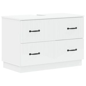 vidaXL Bathroom Sink Cabinet HOORN White 82 x 41x 56 cm