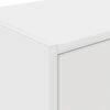 vidaXL Garage Wall Cabinet White Engineered Wood