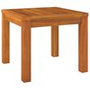 vidaXL Garden Stools with Cushions 2 pcs 40x40x42 cm Solid Wood Acacia