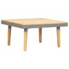 vidaXL Coffee Table | Natural | Solid acacia wood with teak finish | Small