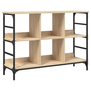 vidaXL Sideboard Sonoma Oak 102x32x73,5 cm Engineered Wood