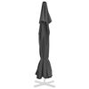 vidaXL Replacement Fabric for Outdoor Parasol Anthracite 515 cm