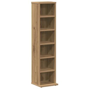 vidaXL CD Cabinet Artisan Oak 21x20x88 cm Engineered Wood