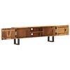 vidaXL TV Cabinet 130x30x47 cm Solid Wood Acacia