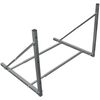 vidaXL Tyre Rack Silver Steel