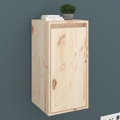 vidaXL Wall Cabinets 2 pcs 30x30x60 cm Solid Wood Pine