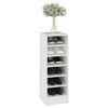vidaXL Shoe Cabinet White 31.5x35x90 cm Engineered Wood