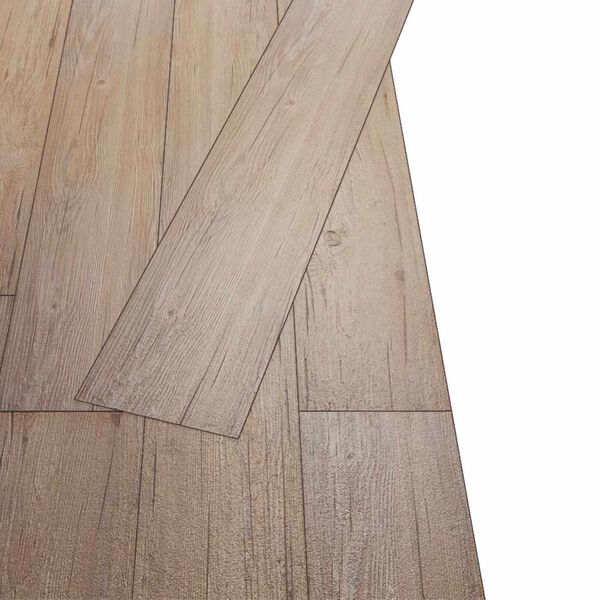 vidaXL Flooring Planks 36 pcs Oak Brown 5.02 m&sup2; PVC