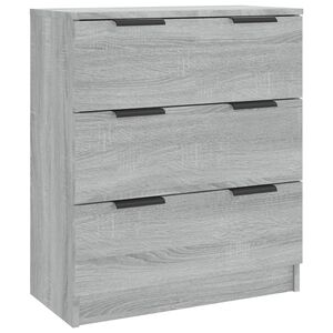 vidaXL Sideboard | Grey Sonoma | Engineered wood | Medium | Sideboard