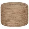 vidaXL Jute Rope 100 m Long 6 mm Thick