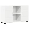 vidaXL Sideboard FLORIN 88.5 x 30.5 x 55.5 cm White Engineered Wood