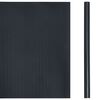 vidaXL Garden Privacy Screens 4 pcs PVC 35x0.19 m Matte Dark Grey