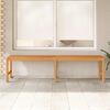 vidaXL Garden Bench 180 cm Solid Teak Wood