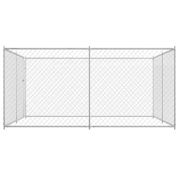 vidaXL Outdoor Dog Kennel 383x383x185 cm
