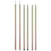 vidaXL Telescopic Tent Poles with Length of 170-255 cm 2 pcs Galvanised Steel