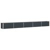 vidaXL Planter Anthracite 480 x 50 x 45 cm Galvanised Steel