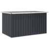vidaXL Garden Storage Box Anthracite 171x99x93 cm