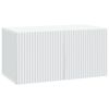vidaXL Wall-Mounted TV Cabinet White 59.5 x 31 x 30 cm Engineered Wood