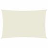 vidaXL Sunshade Sail Oxford Fabric Rectangular 2x5 m Cream