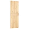 vidaXL Door NARVIK Natural 70 x 210 cm Solid Pine Wood