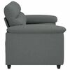 vidaXL 2-Seater Sofa&nbsp;Dark Grey 120 cm Fabric