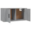 vidaXL 2 Piece TV Cabinet Set Grey Sonoma Engineered Wood