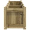 vidaXL Garden Planter 150x31x31 cm Impregnated Wood Pine