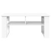 vidaXL Coffee Table with Storage White 96 x 54 x 44 cm Engineered Wood