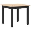 vidaXL Coffee Table Natural 40 x 40 x 36 cm Solid Pine Wood