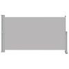 vidaXL Patio Retractable Side Awning 140 x 300 cm Grey