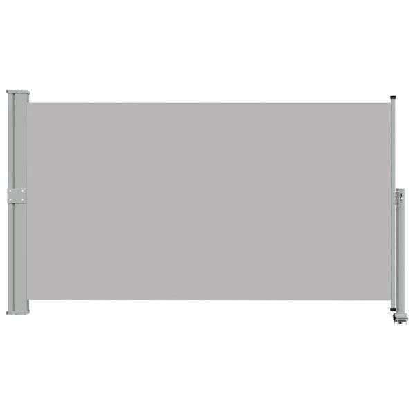 vidaXL Patio Retractable Side Awning 140 x 300 cm Grey